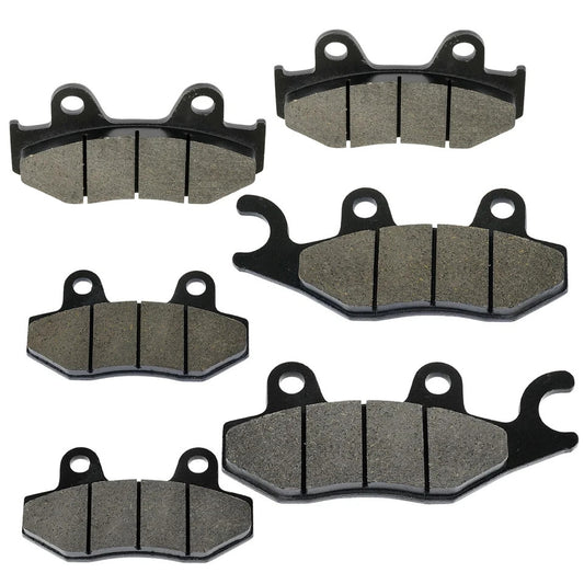 Brake Pads for Yamaha YFZ450 YFZ450R YFZ450X 2006-2019 Front Rear Brake Pads
