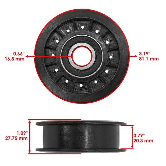 Deck Idler Pulley For John Deere 1338 1538 1546 1638 1646 1542 1742 Lawn Tractor