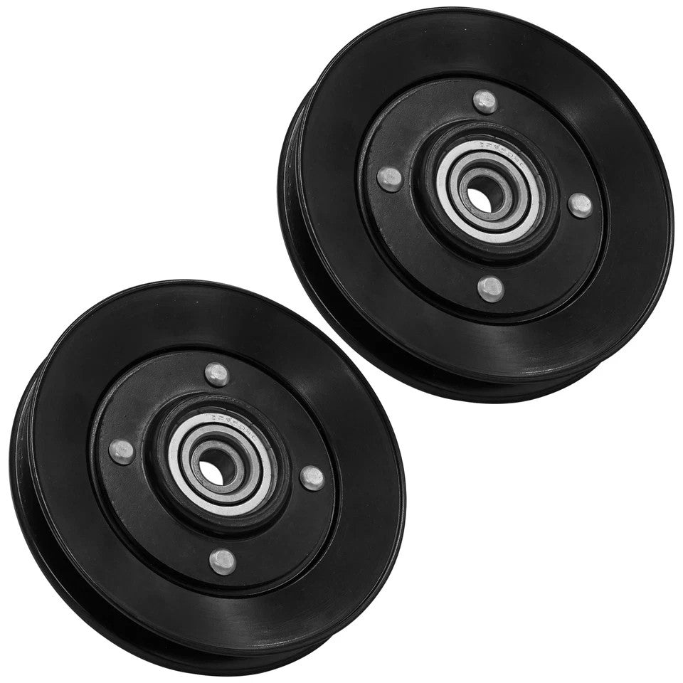 Caltric AM130098 Deck Idler Pulleys For John Deere F620 F680 F687 48" 54" 60"
