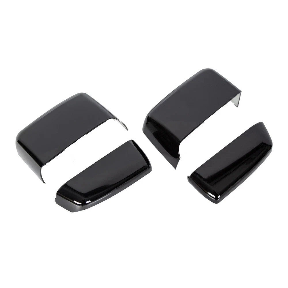 Pair Tow Mirror Cap Cover Left & Right For Chevy Silverado GMC Sierra 2014-2019