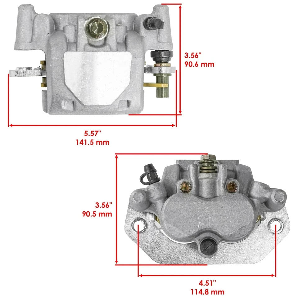 Front Left And Right Brake Calipers For Yamaha Wolverine X2 850 YXE850 2019-2024