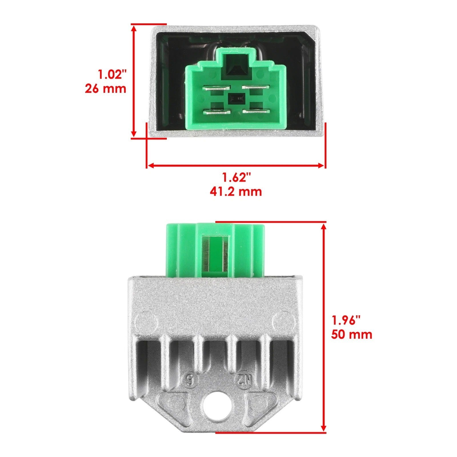 Regulator Rectifier for Kawasaki KLX140 KLX140L 2008-2021/KLX110 KLX110L 2010-26