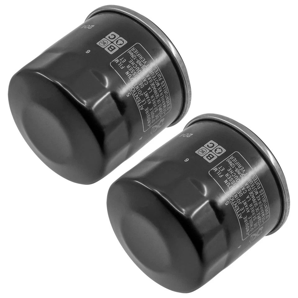 2 Pack Oil Filter for Yamaha YFM700F Grizzly FI Auto 4X4 EPS SE 700 2007-2015