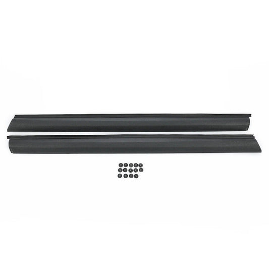 HECASA Pair Inner Top Rails Door Panel Accessory For Camaro / Firebird 1982-1992