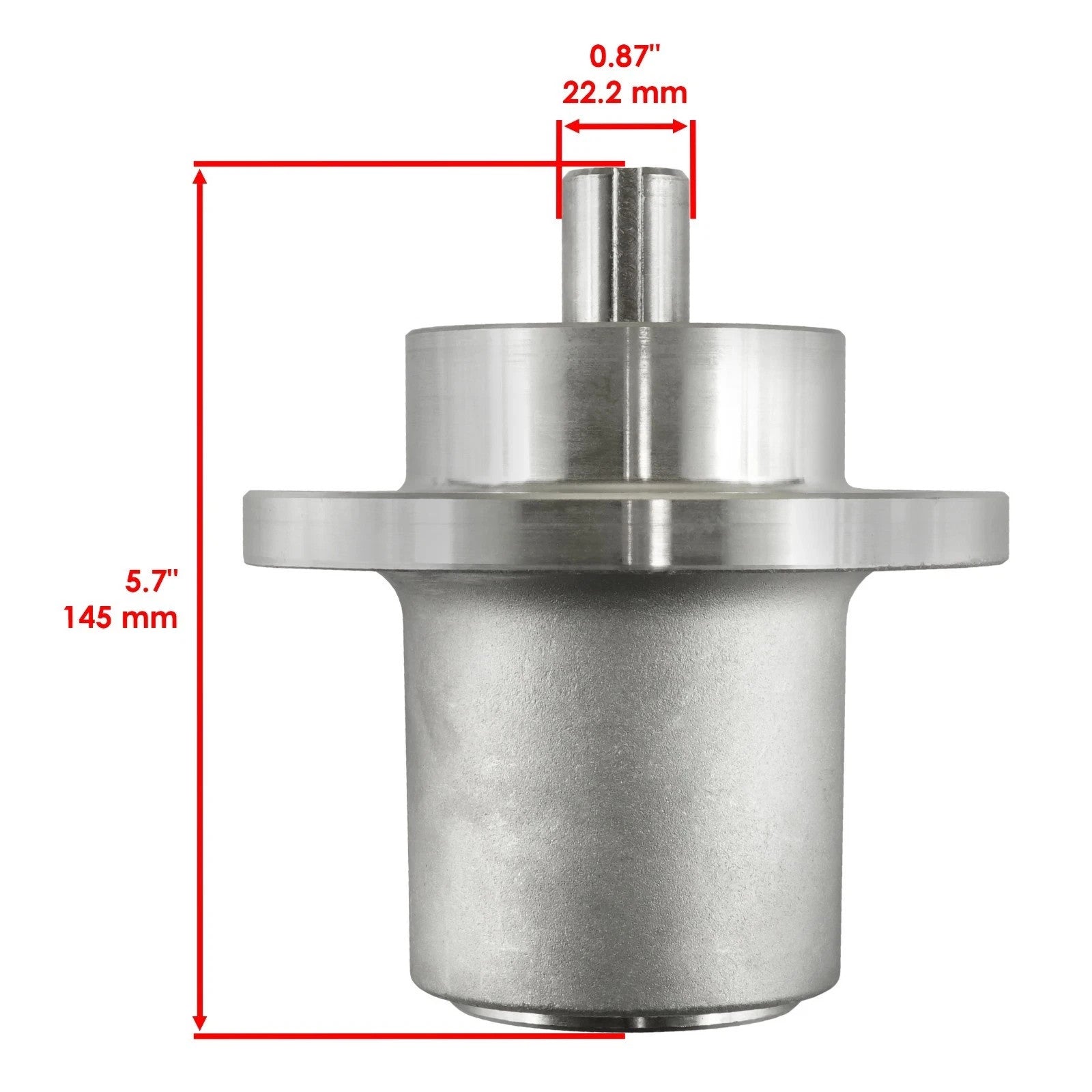 60" Deck Spindle & Pulley for Bad Boy ZT Avenger 2020-2025 033-4301-00