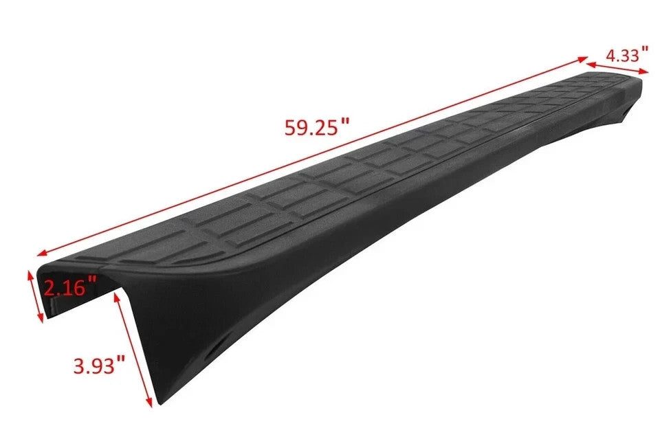 For 2007-2014 Chevy Silverado Sierra Tailgate Top Protector Spoiler Cap Cover
