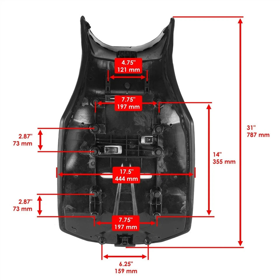 Complete Seat For CanAm Outlander 500 4X4 EFI 2013-2015
