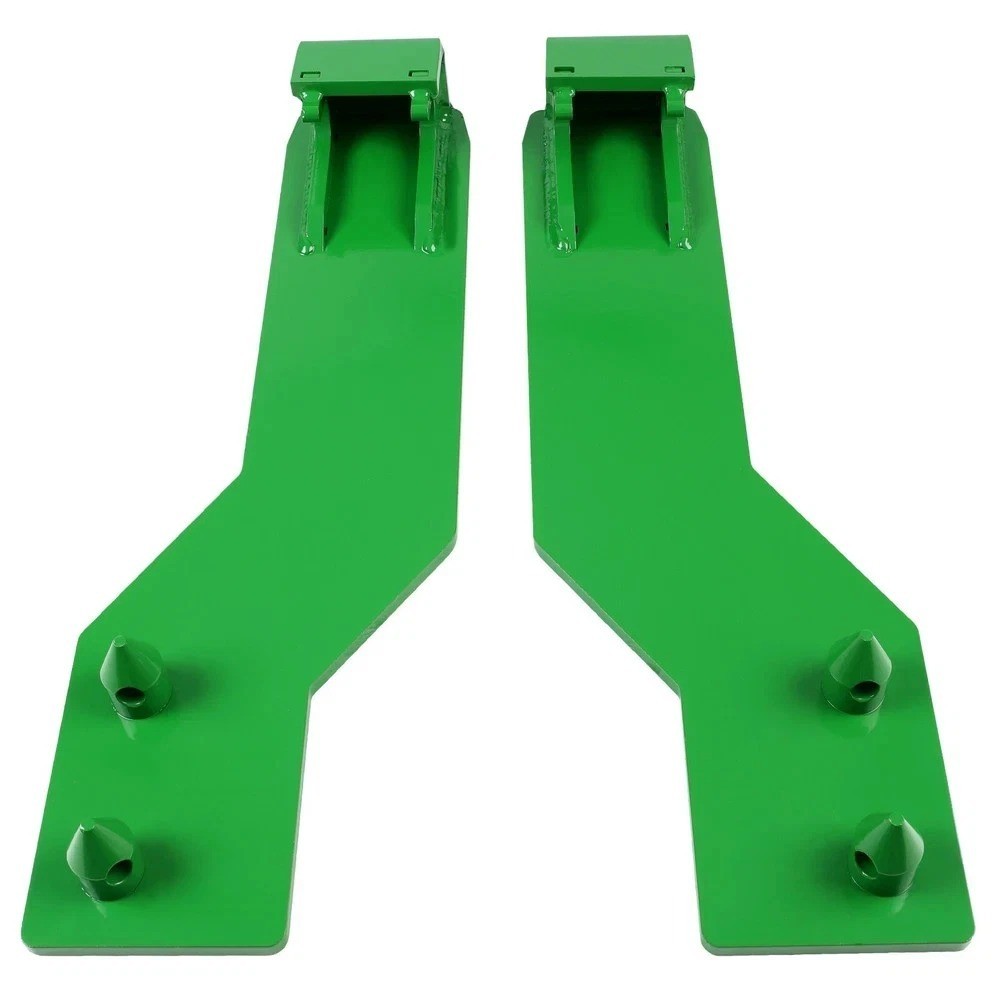 For John Deere Quick Tach Bracket Tractor Loader Brackets Weld On Mounting Set