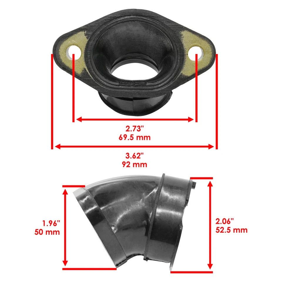 Intake Manifold Carburetor Boot for Polaris Ranger Series 11 2X4 4X4 6X6 2004