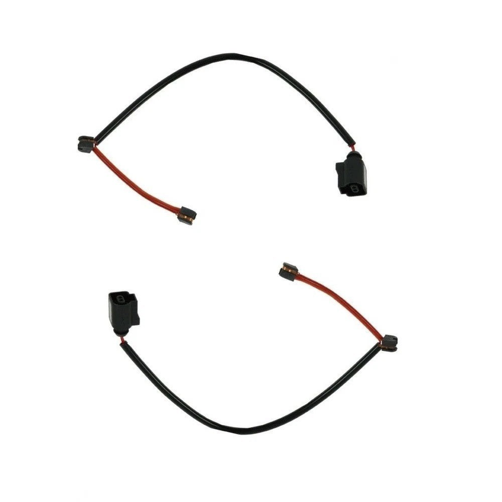 Front Disc Brake Pad Wear Sensor Pair Set for Audi Q7 Porsche Cayenne VW Touareg