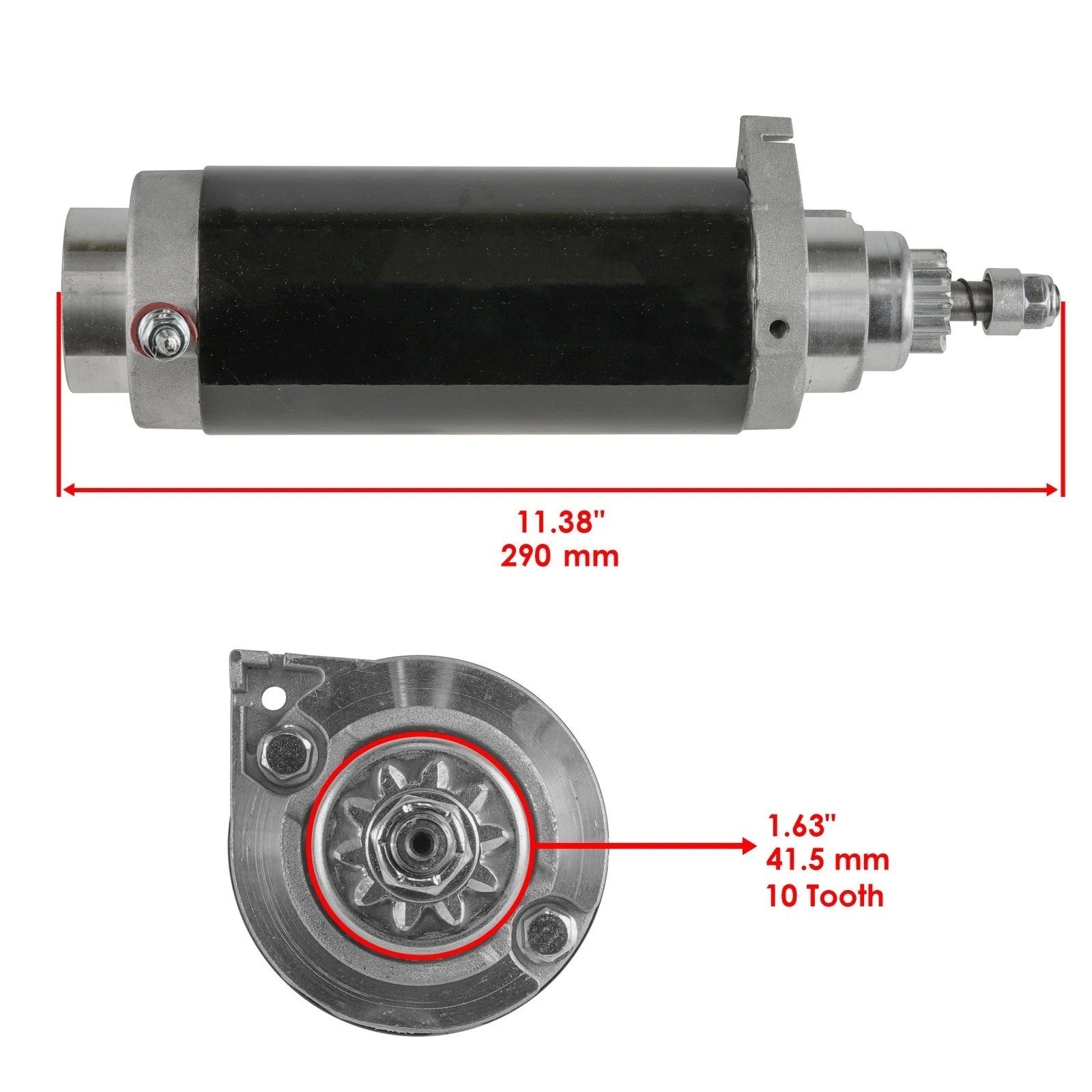 Starter for Mercury Mariner 50-57867 50-72467 Sm48369 Sm10652 Sm11478