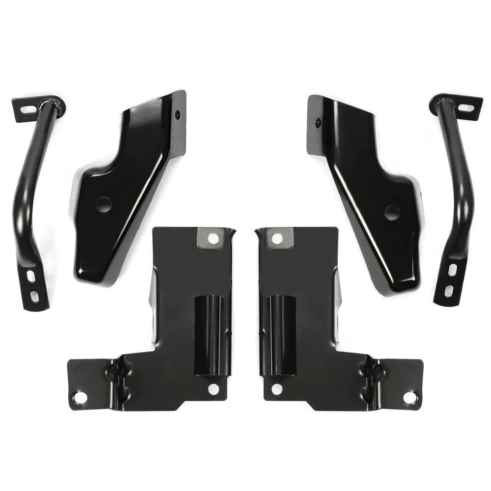 Bumper Bracket Set of 6 Front LH & RH For 2003-06 Chevrolet Silverado 1500 2500