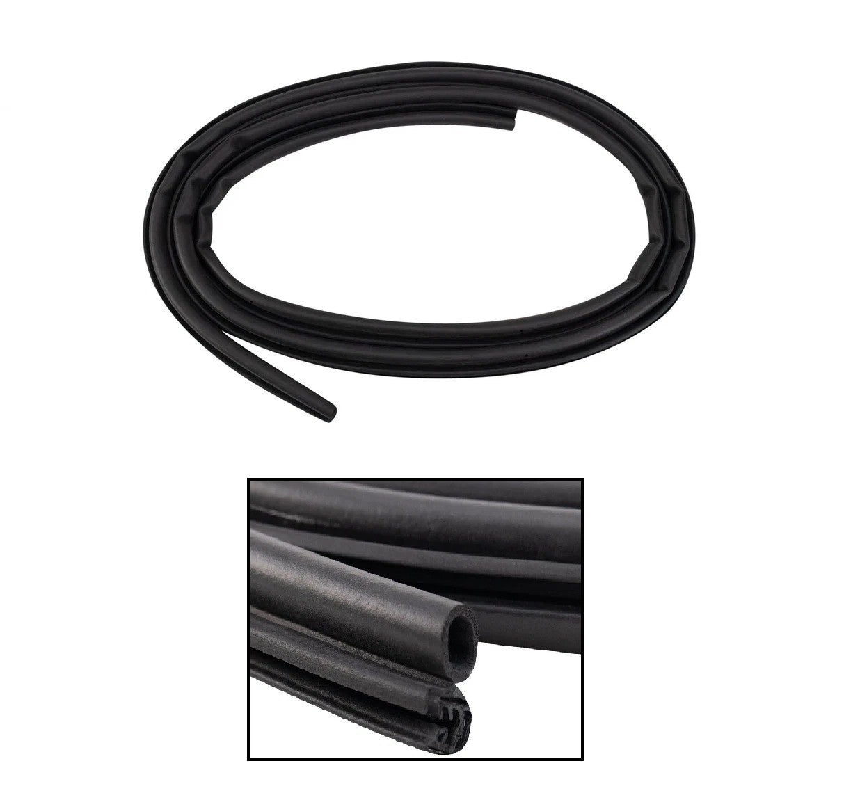 Front Door Weatherstrip Seal Fits 1996-2002 Toyota 4Runner