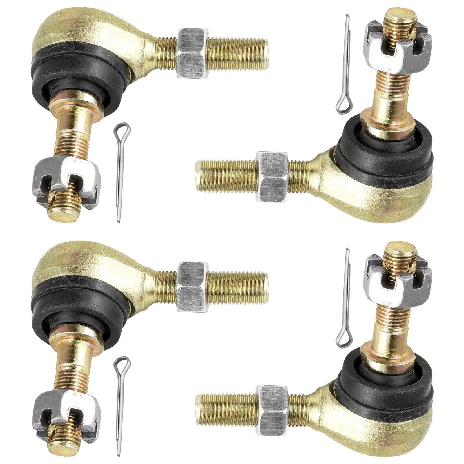2 Pairs Inner Outer Tie Rod End for Polaris Predator 500 03-06 7061112 7061113