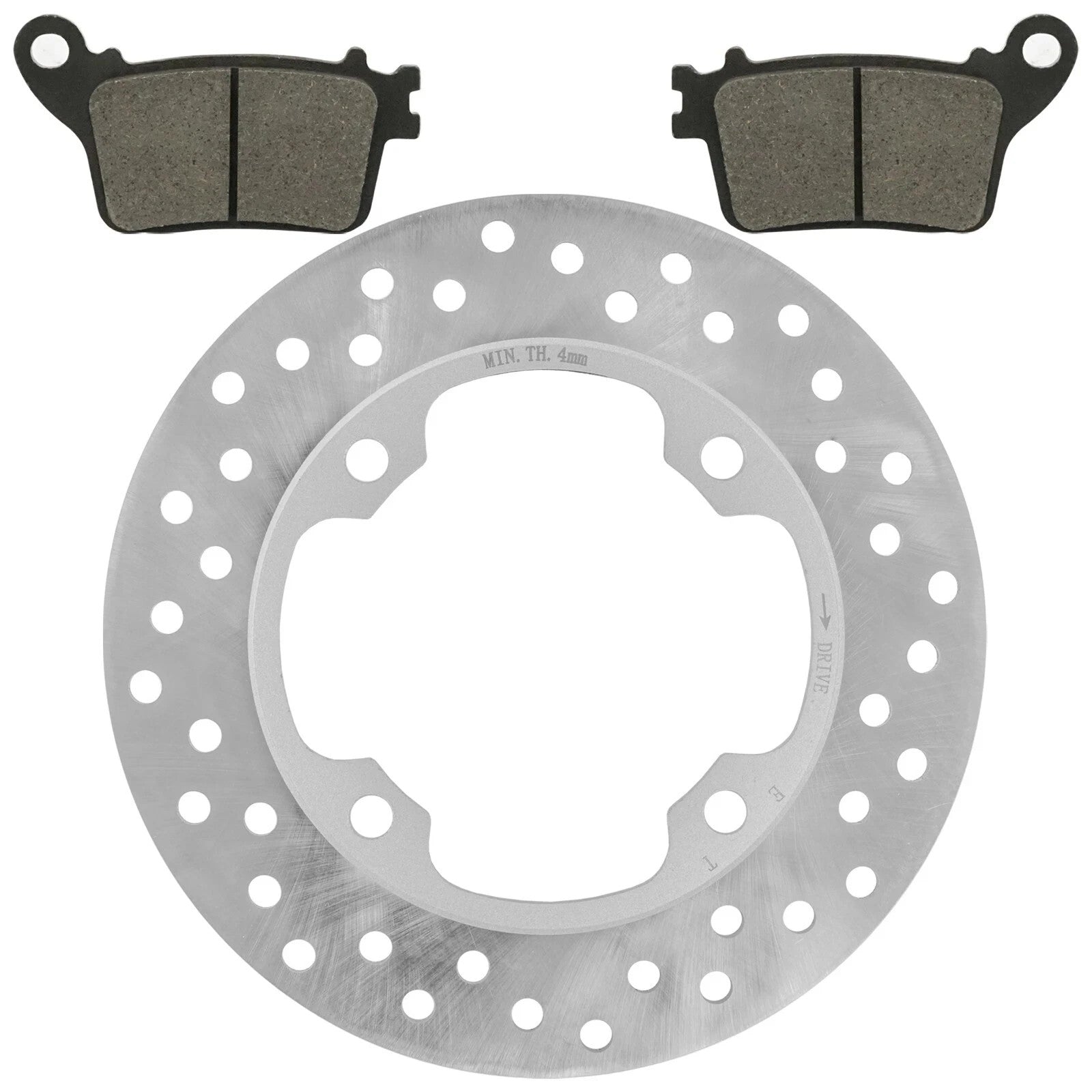 Rear Brake Disc Rotor W / Brake Pad Fits Honda CBR600RR 2007 - 2015