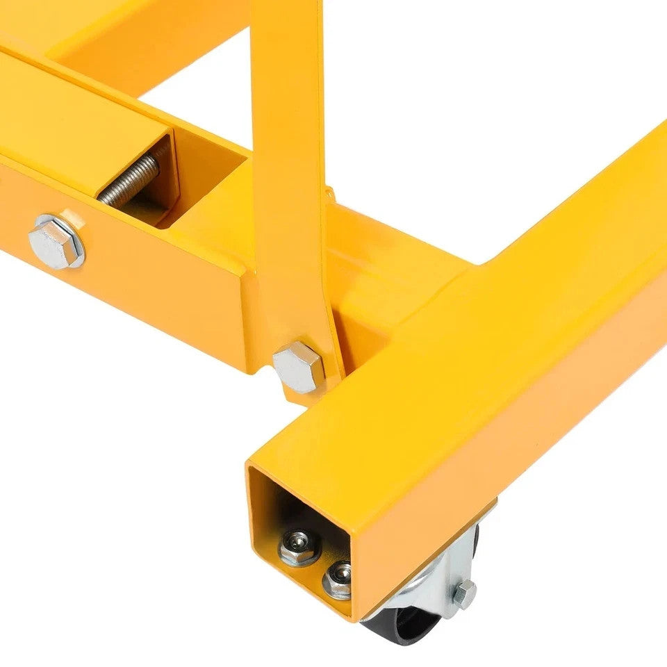 2000lb Steel Adjustable Engine Stand Folding Motor Hoist Dolly Mover Auto Repair
