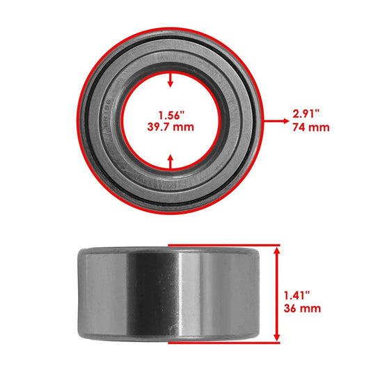 Caltric 91054-HL3-A41 91054HL3A41 Wheel Knuckle Bearing For Honda Left & Right