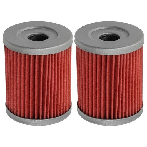 for Suzuki LTF250 LT-F250 Ozark 2002-2014 Oil Filter 2-Pack