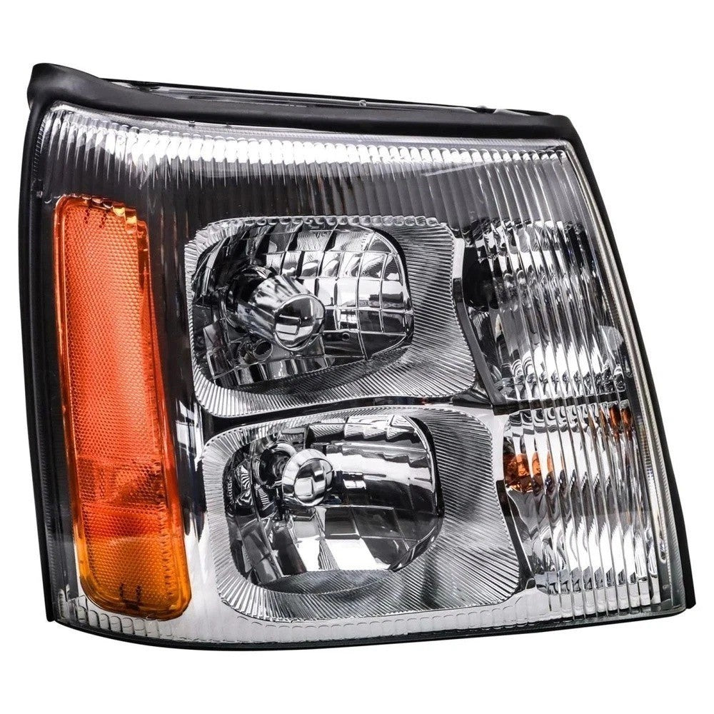 Headlight Assembly Set Fits 03-06 Cadillac Escalade Escalade ESV Escalade EXT