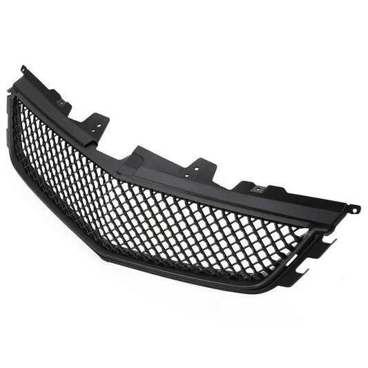 1x Front Bumper Upper Grille Mesh Grill For Cadillac CTS-V 2008-2014 Black ABS