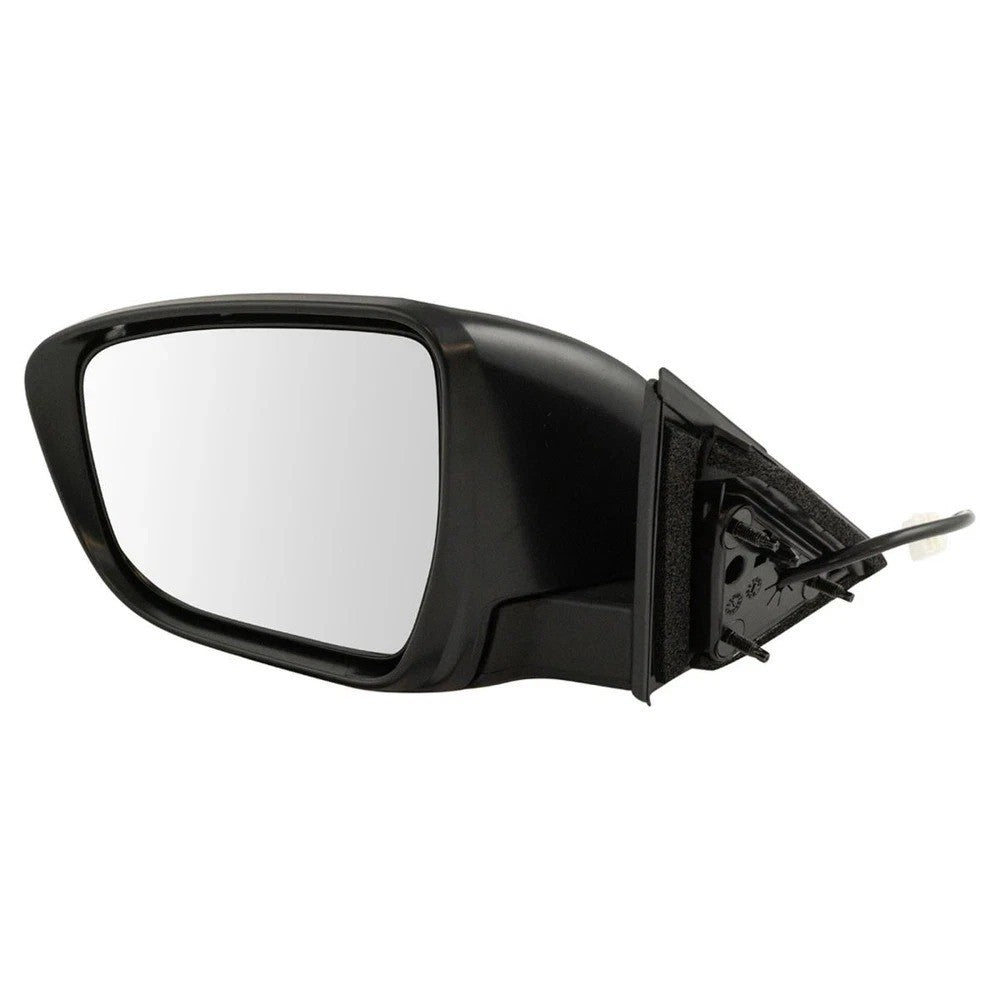 Mirror Power Smooth Black Driver Side Left LH for Nissan Rogue New