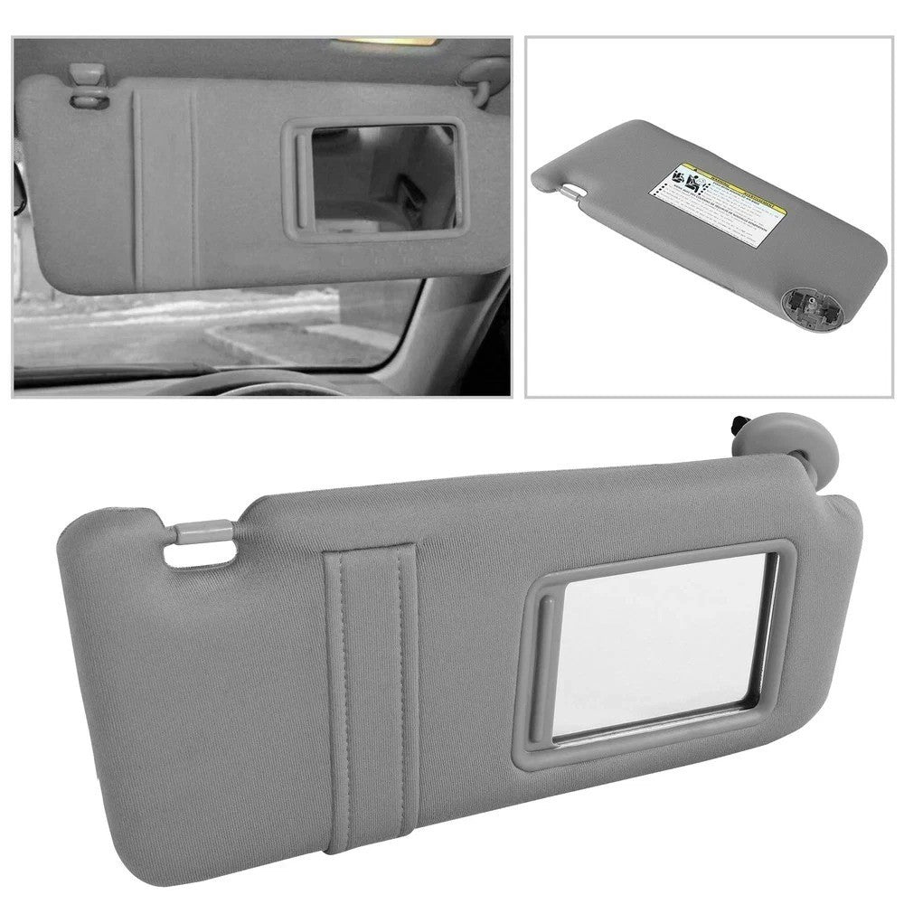 For Toyota Camry 2007-2011 Right Passenger Side Sun Visor Gray With Sunroof