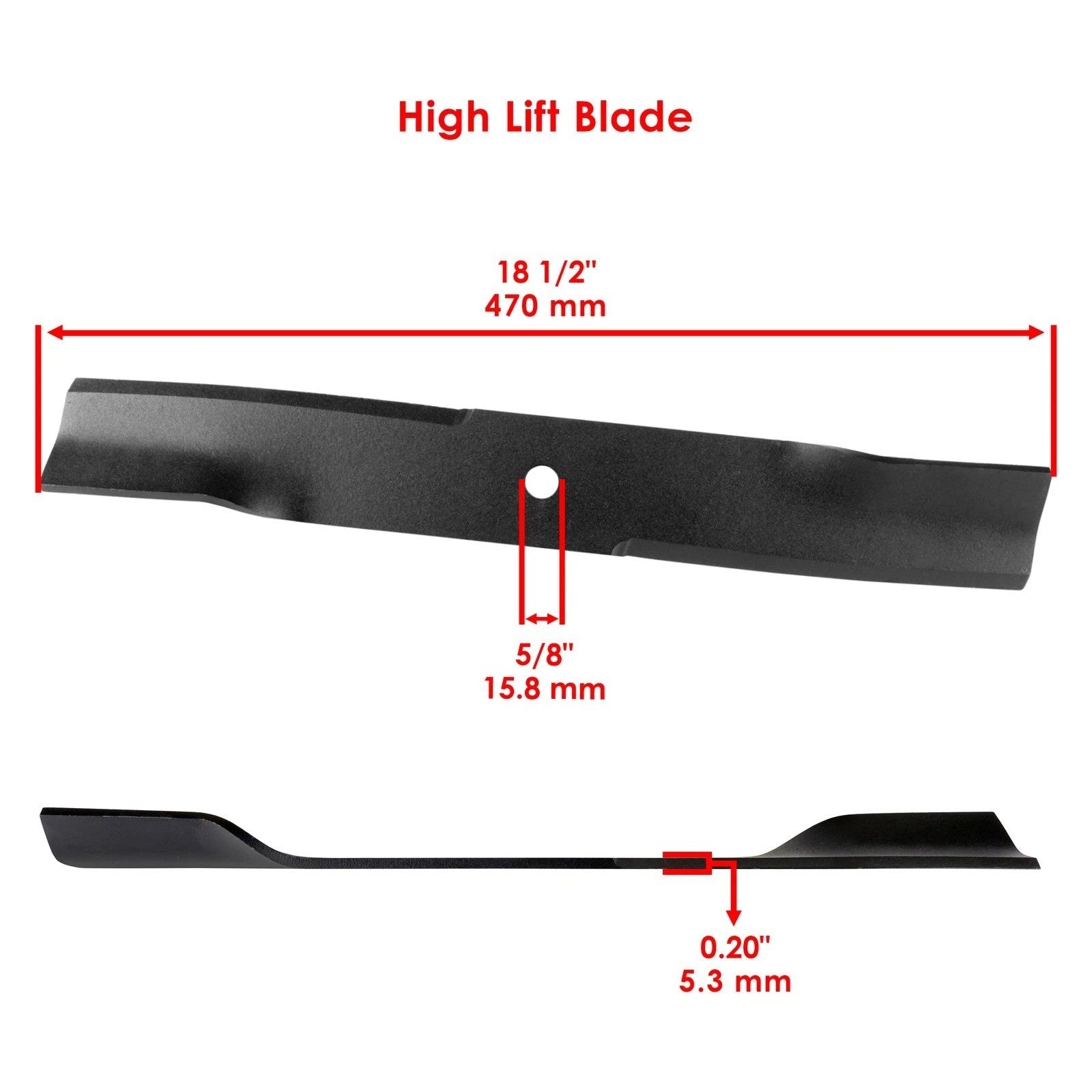 54" Deck Spindle Blade for Hustler FasTrak SD / Z4 / Sport / Trimstar / 783506