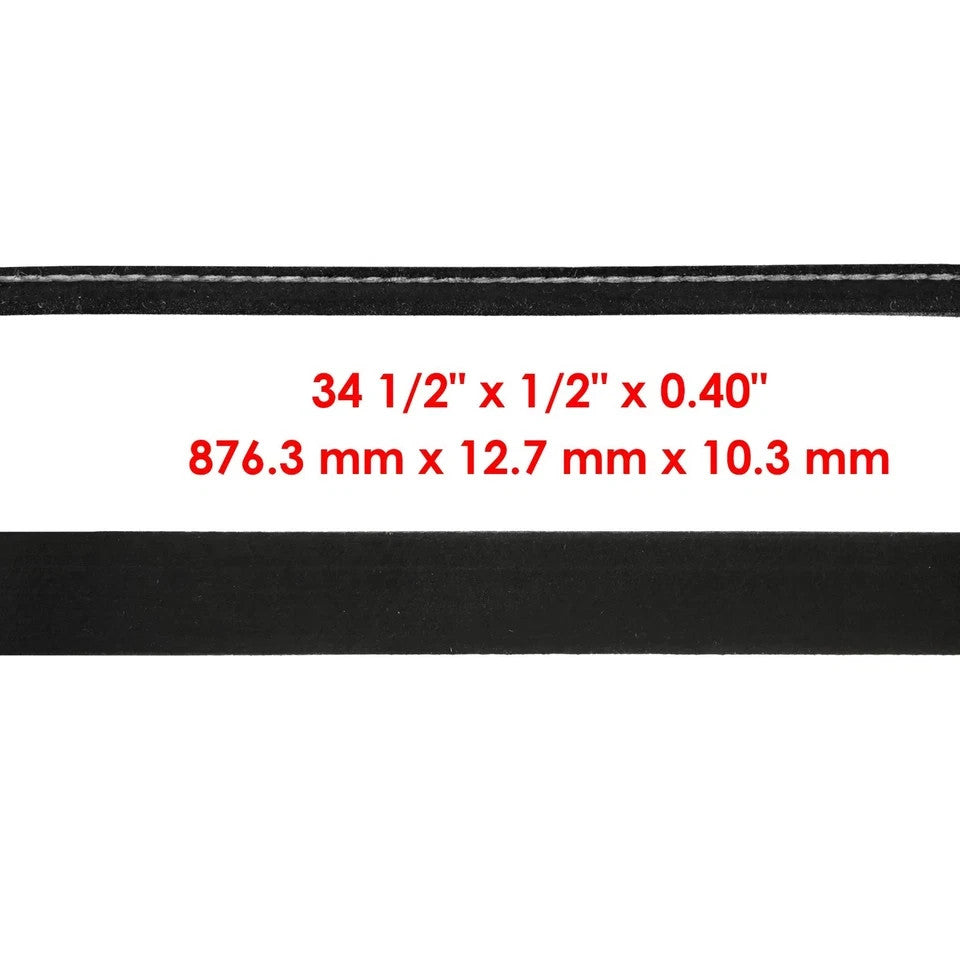 (W 9/16"-L 34 1/2") Drive Belt for Toro CCR2000 CCR2400 CCR2500 CCR3000 55-9300