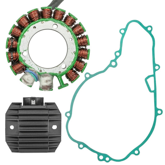 Stator & Regulator Rectifier for Kawasaki KLR650 Kl650A 1987-2007 W/Gasket