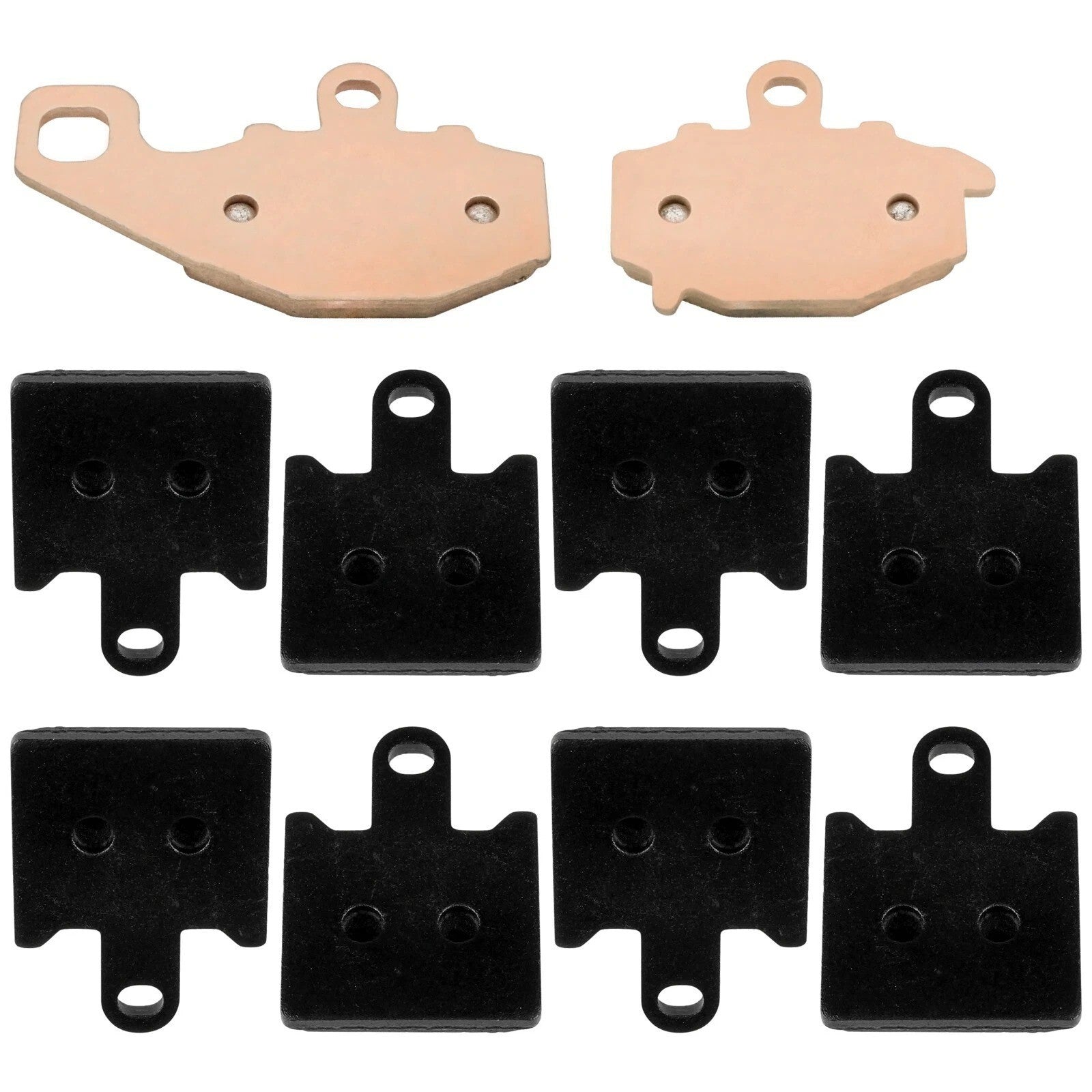 Front And Rear Brake Pads for Kawasaki ZX600 Ninja ZX-6R 2007-2013
