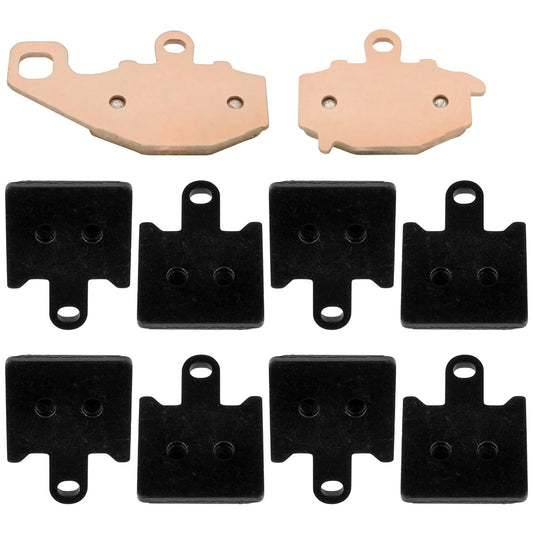 Front And Rear Brake Pads for Kawasaki ZX600 Ninja ZX-6R 2007-2013