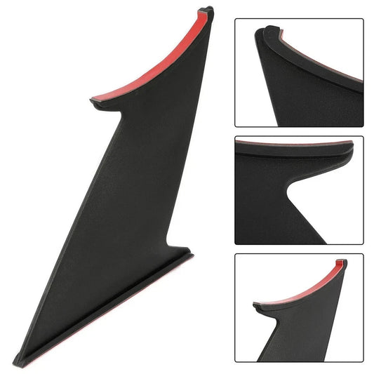 For SUBARU WRX STI 2015-2019 Add On Trunk Spoiler Wing Stabilizer Support 3PCS