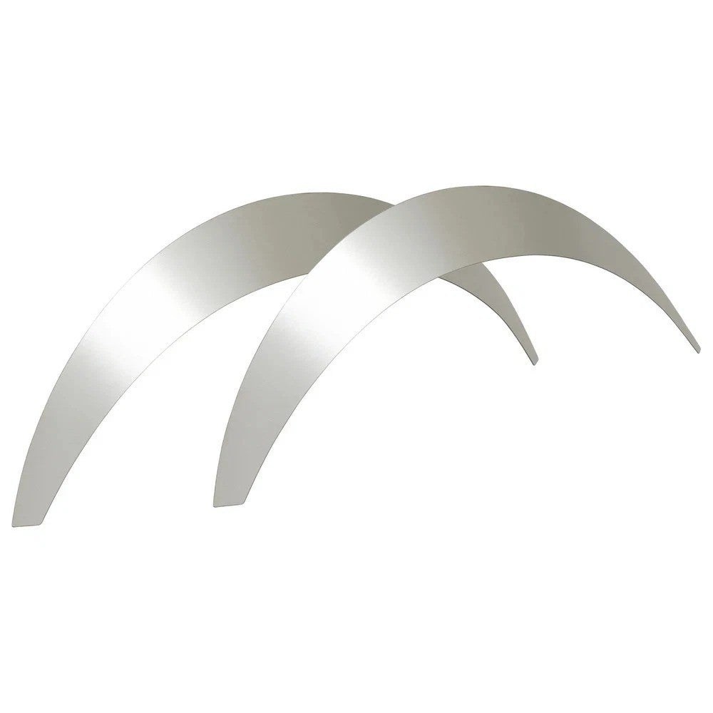 HECASA For 28"-30" wheel openings Universal Steel Fender Flares JDM Style 4pcs
