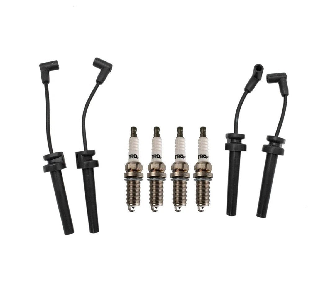 Ignition Kit Spark Plug & Wire Set For Jeep Liberty Wrangler L4 2.4L