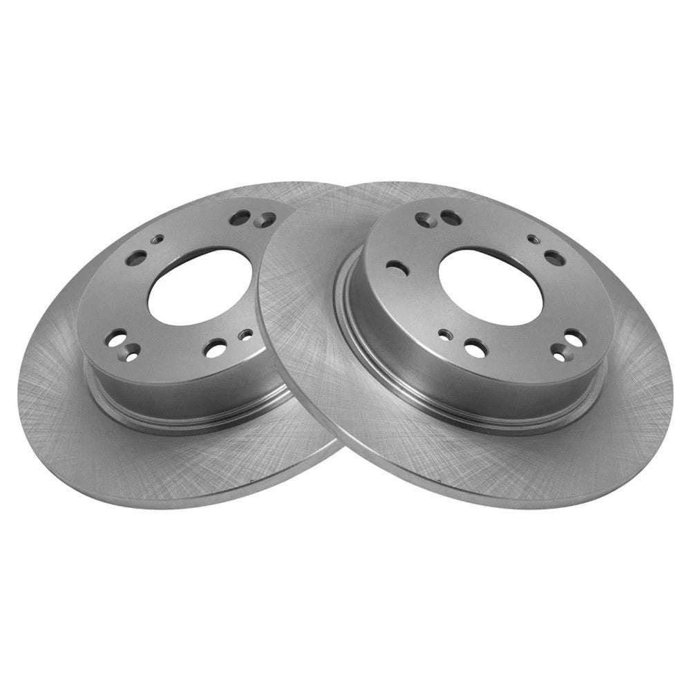 Rear Premium Posi Semi Metallic Brake Pad & Rotor Kit for Honda Civic