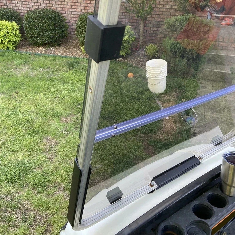 Golf Cart Folding Tinted Windshield Windscreen For Yamaha G14 G16 G19 1995-2003