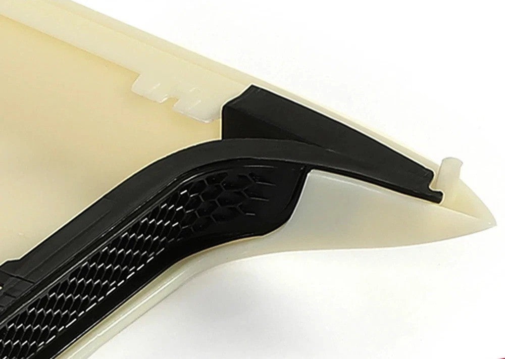 New Universal Hood Scoop Vent For Ford Mustang Toyota Tundra White Paintable