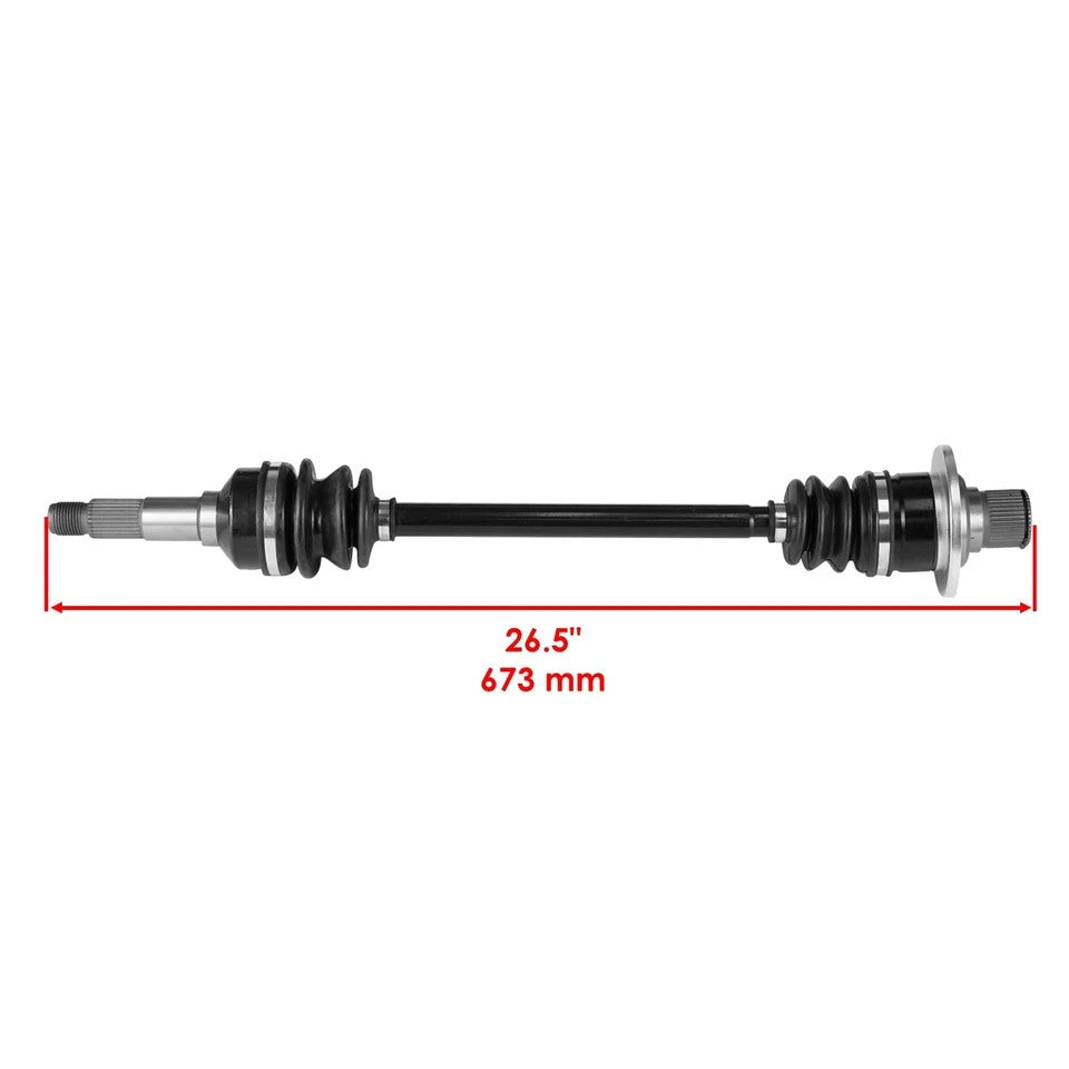 for Yamaha Rhino 700 YXR700F 08-2009 2011-2013 Rear Left and Right CV Joint Axle