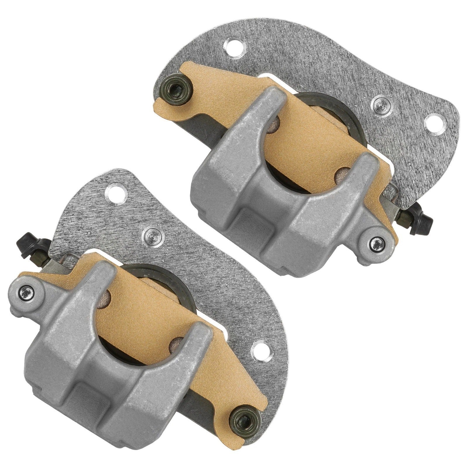 for Yamaha Kodiak 700 YFM700K 4x4 2016-2026 Front LH and RH Brake Caliper w/Pads