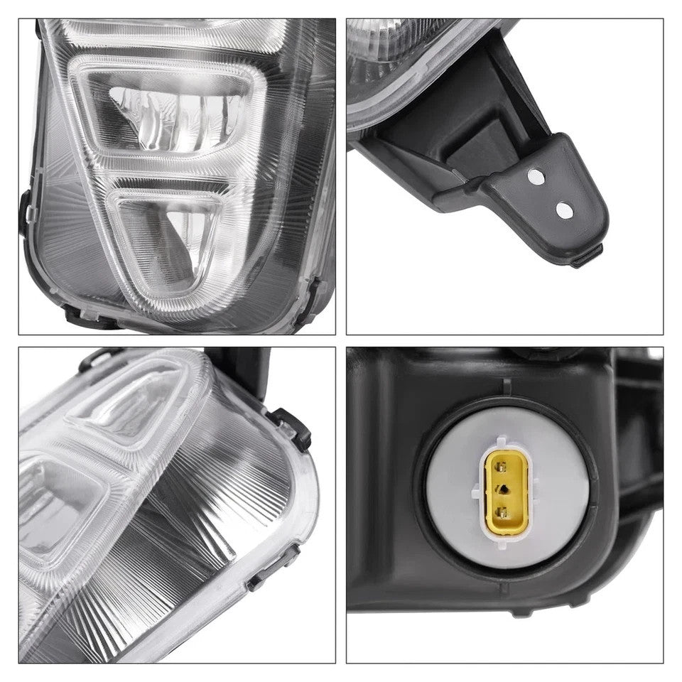 HECASA Fog Light Lamp Front Left Driver Side LED For Kia Optima 2016 2017 2018