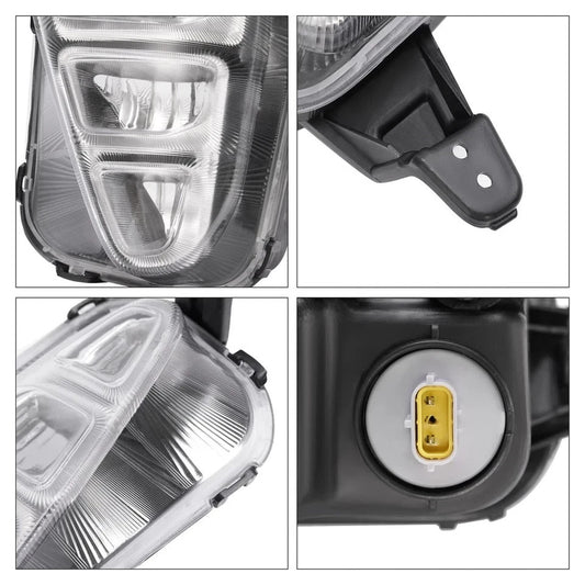 HECASA Fog Light Lamp Front Left Driver Side LED For Kia Optima 2016 2017 2018