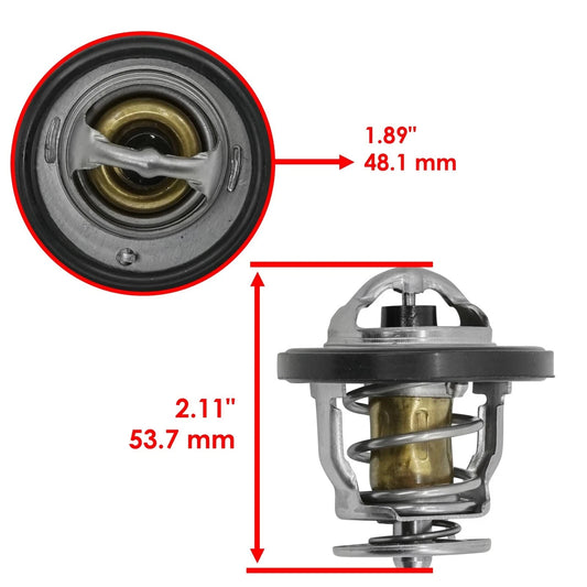 Caltric Thermostat Assembly For Honda Rancher 420 TRX420 4x4 2020 2021 2022-2026