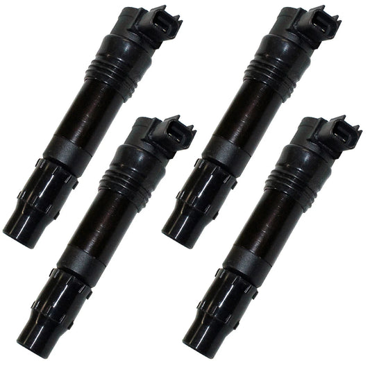 Set of 4 Ignition Coils for Kawasaki ZX1400 Ninja ZX-14 ZX14 2006-2011 21171-000