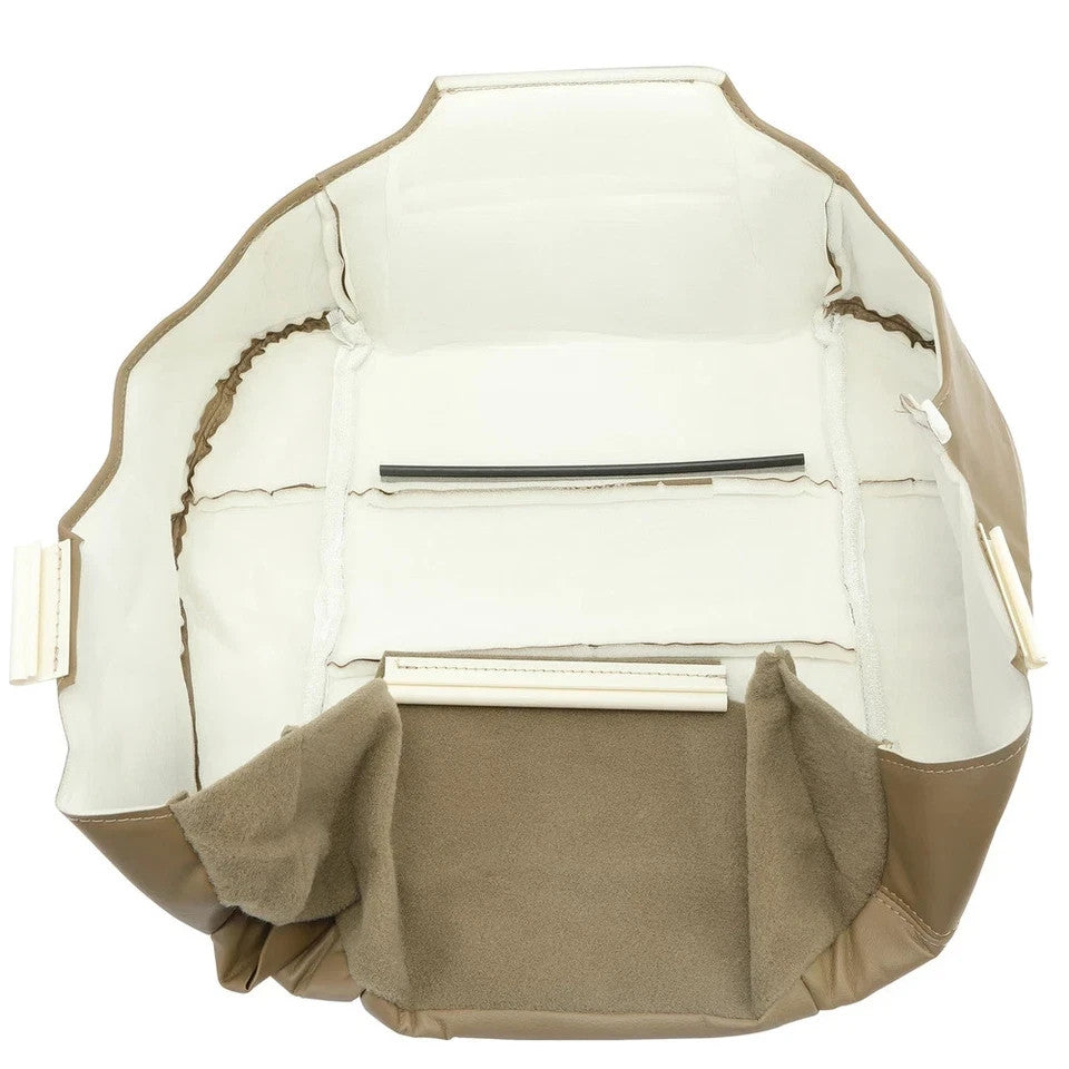 For 2001 2002 2003 Ford F-150 F150 Lariat XL XLT Driver Bottom Seat Cover Tan