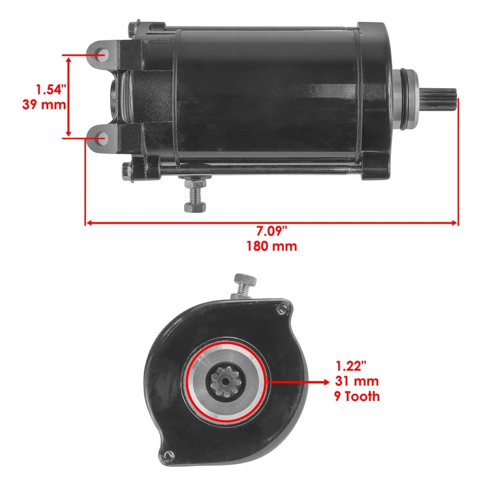Starter for Kawasaki KL650 KLR650 651cc 1987 1988 1989 1990 1991 1992-2015