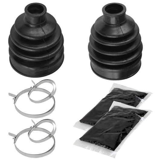 Front Axle Inner & Outer CV Boot Kit For Honda Rancher 420 TRX420FA FE FM 17-25