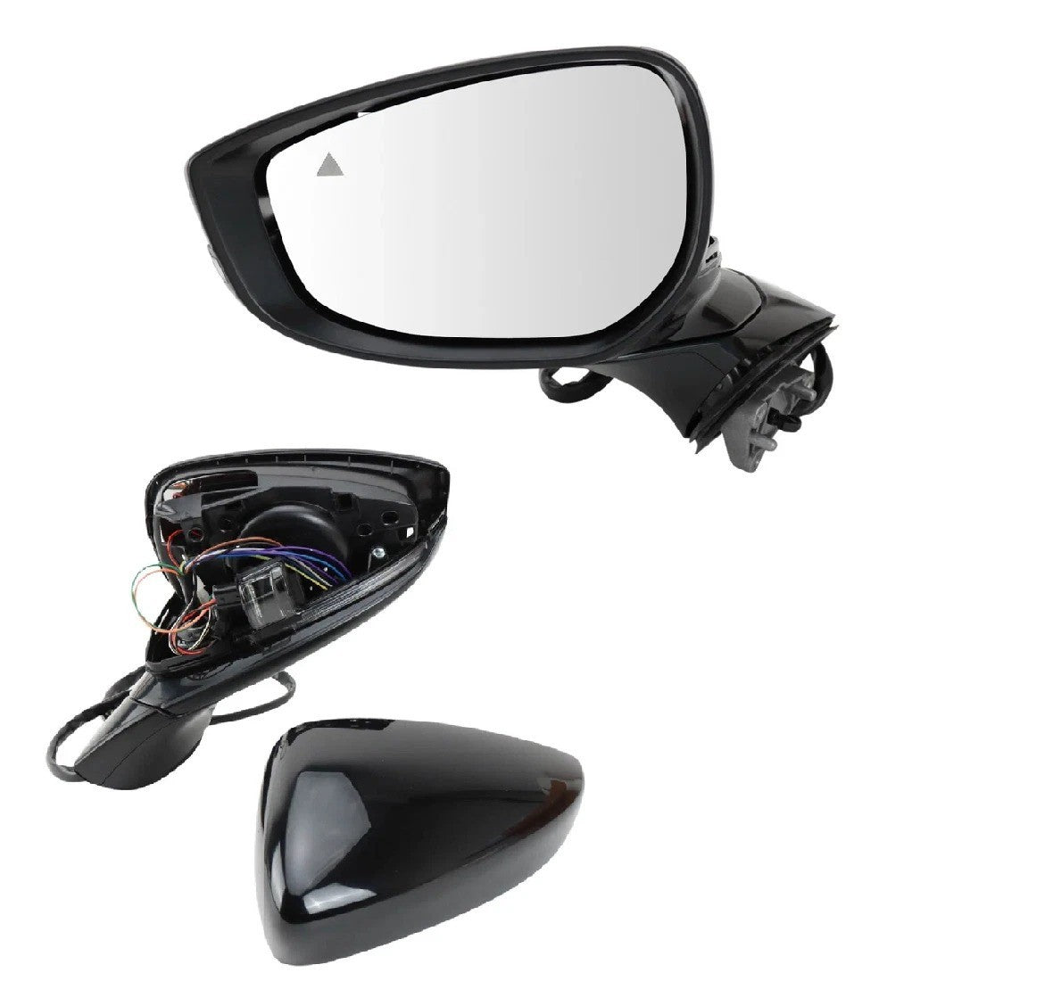 Left Mirror Fits 2019-2021 Mazda 3