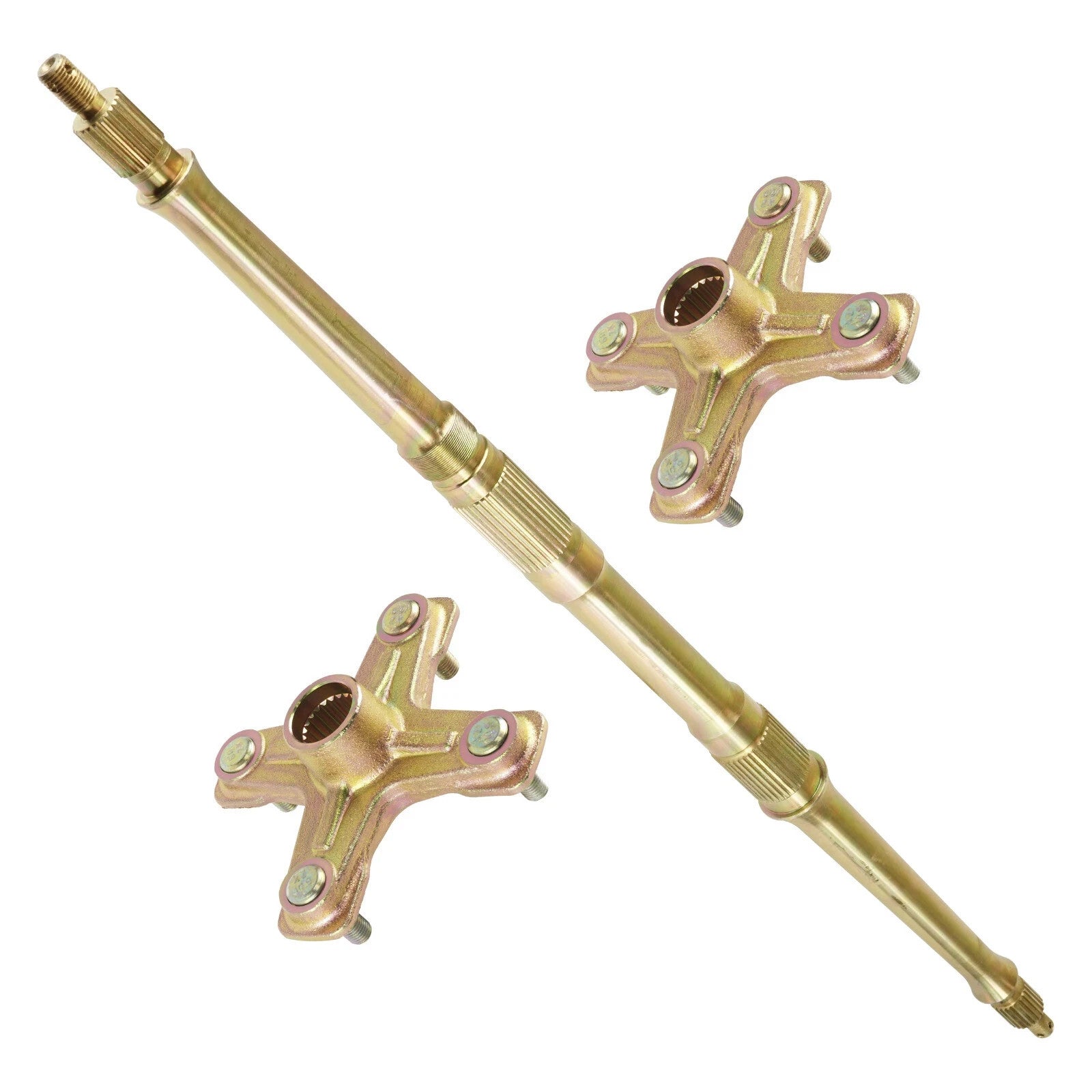 Rear Axle Shaft and Wheel Hubs for Yamaha Raptor 250 YFM250R 2008 2009 2010-2013