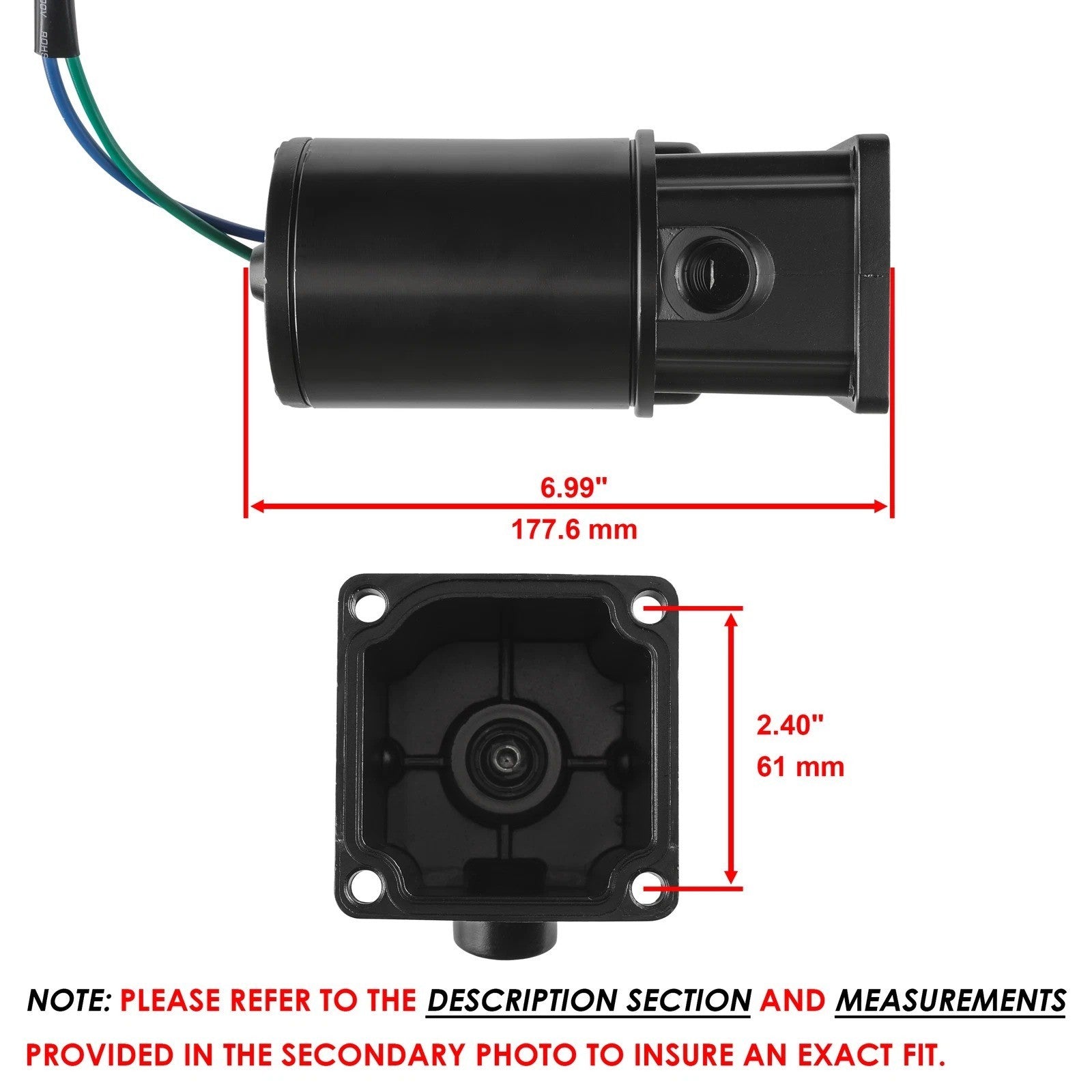 for Mercury Mariner Force Tilt Trim Motor 50 50Hp 55 55Hp 60 60Hp 1992-2006