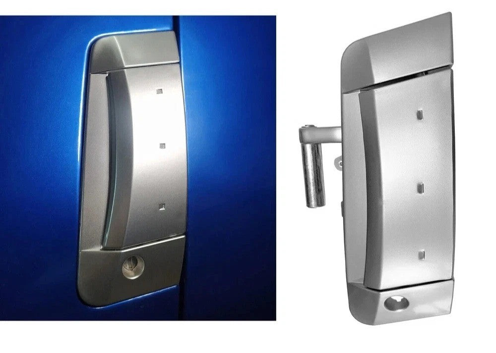 2 X Exterior Door Handle Silver For Nissan 350Z 2003-2009 Left & Right Side